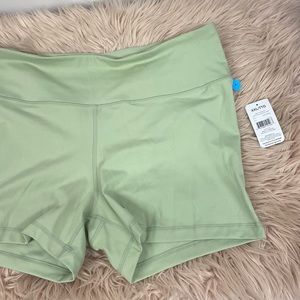 Green Bike Shorts